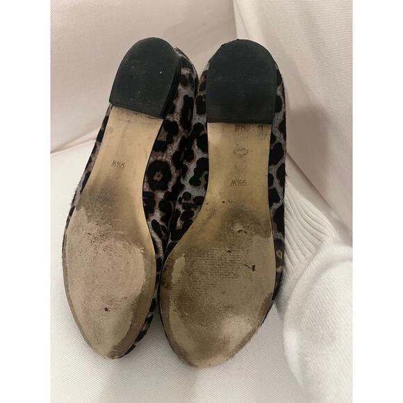 Talbots cow hair loafers with animal print - Picture 4 of 4